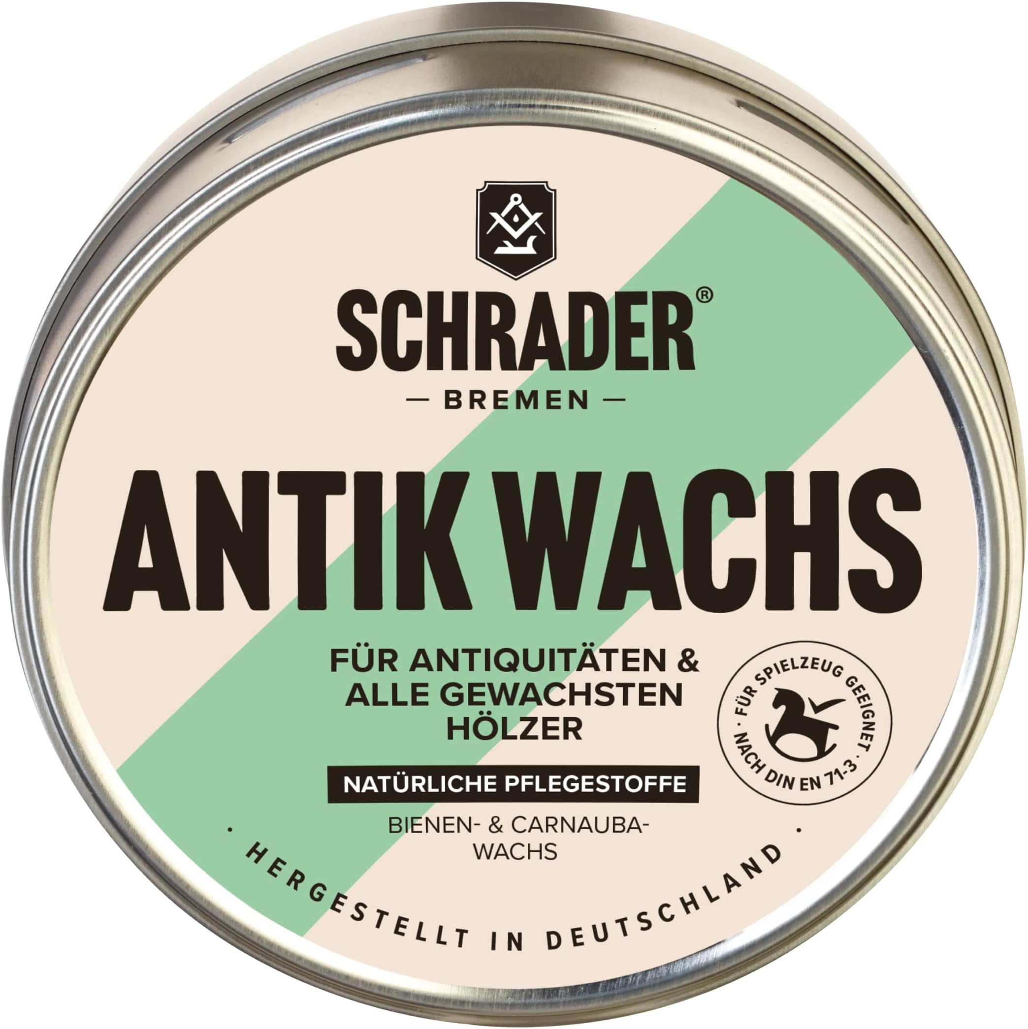 Holzwachs Braun mit Carnaubawachs & Bienenwachs | Möbelwachs mit Farben für Holz | Antikwachs ...